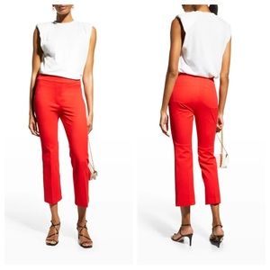 Spanx red kick flare pants size medium